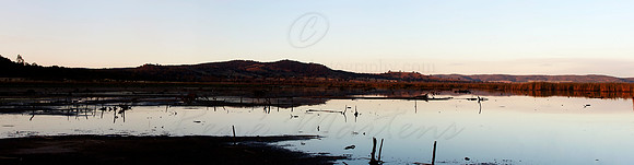 Winton Wetlands Sunset