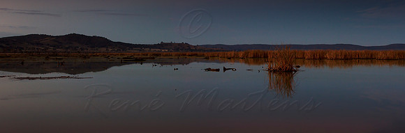 Sunset At Winton Wetlands