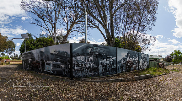 Southern Aurora Mural 1